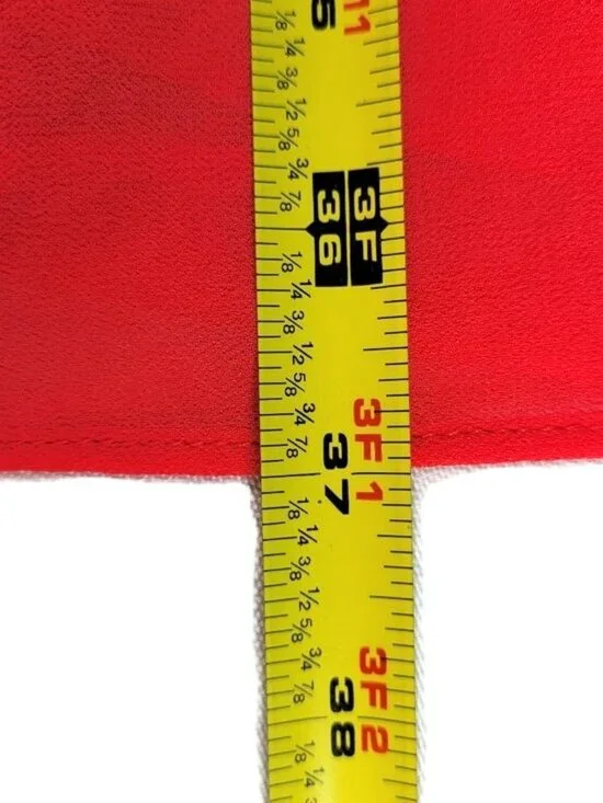 Vince Camuto Chiffon Dress 20W Pink Split Neck Tassel Tie Pleated Sleeves New - Picture 9 of 12